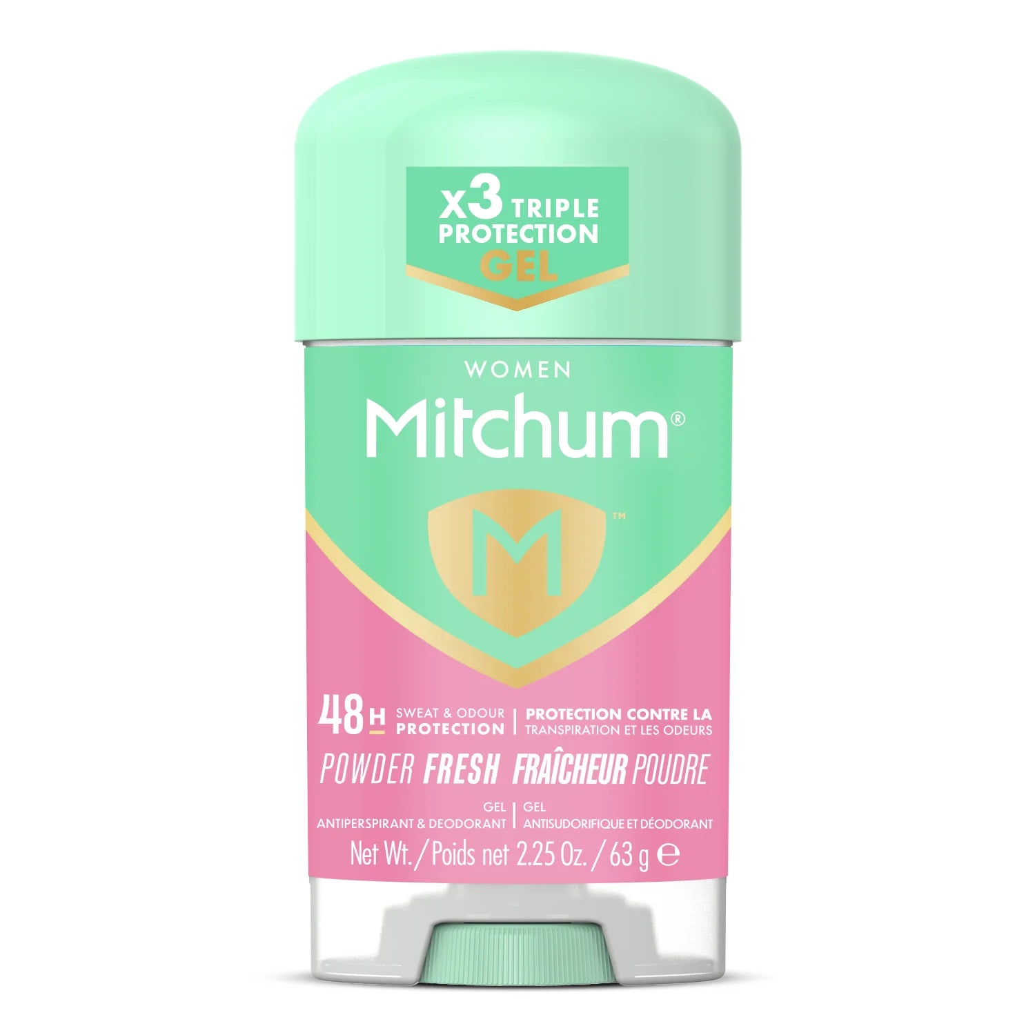 Mitchum Deodorant Stick for Women Powder Fresh 63g