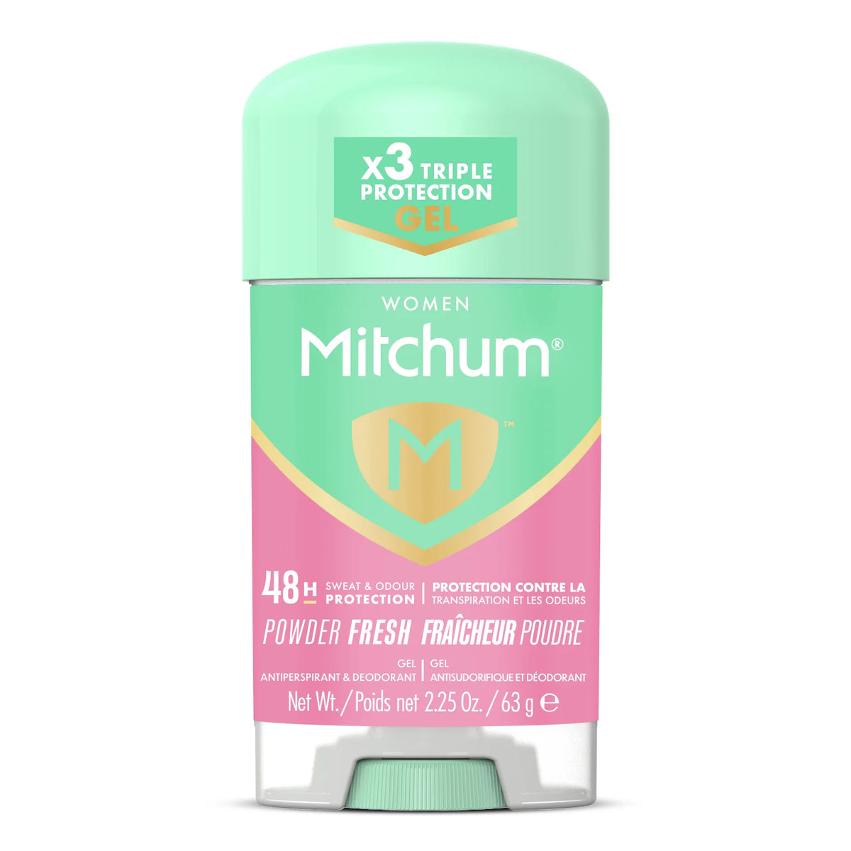 Mitchum Deodorant Stick for Women Powder Fresh 63g