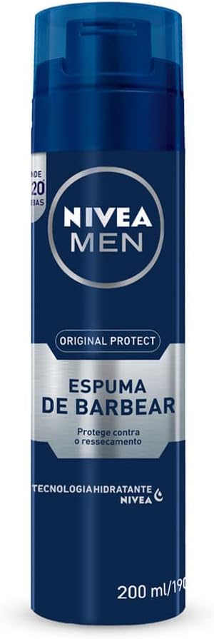 NIVEA MEN Shaving Foam Protect & Care Aloe Vera 200ml