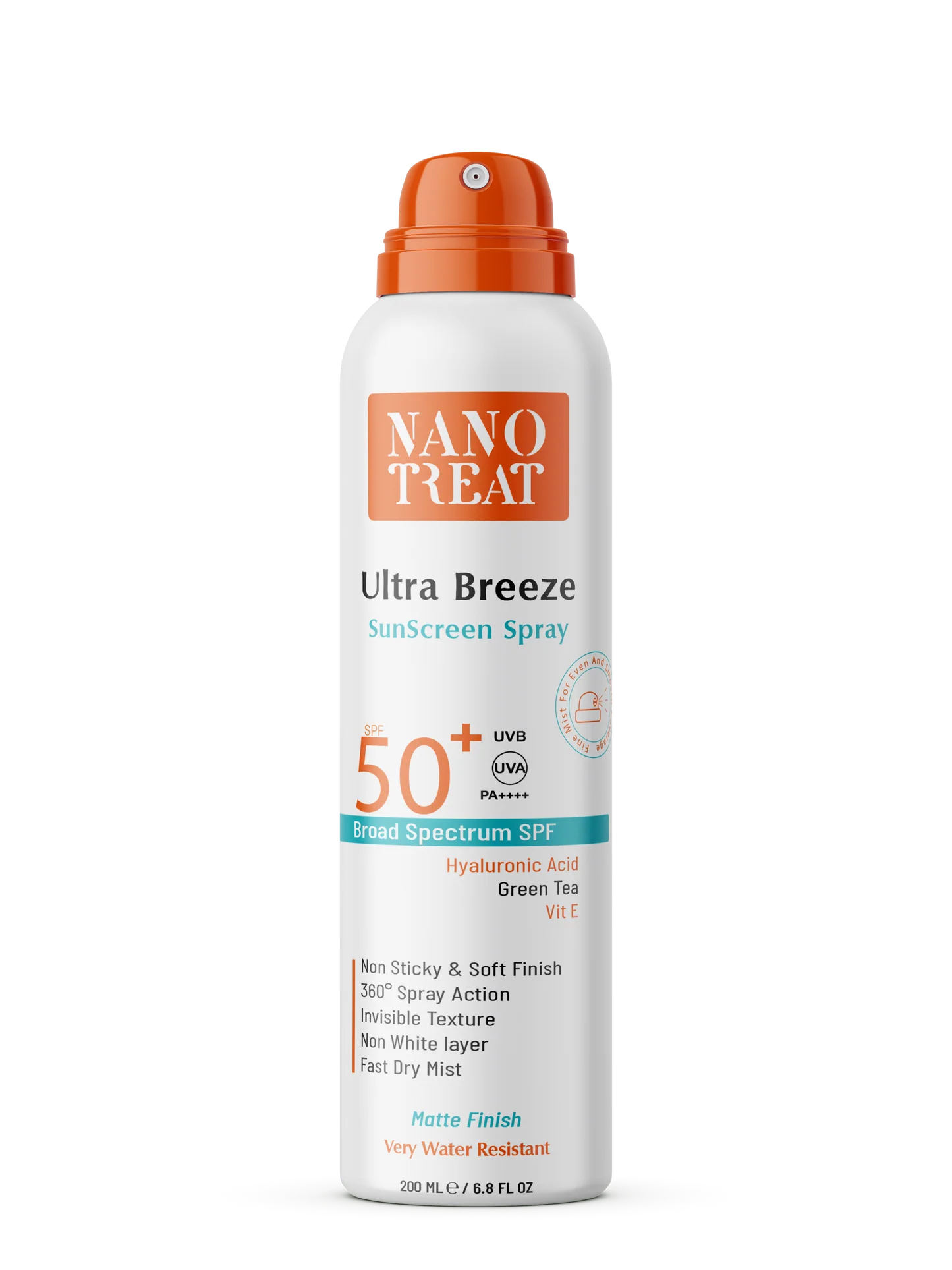 NanoTreat Sunscreen SPF 50+ Spray