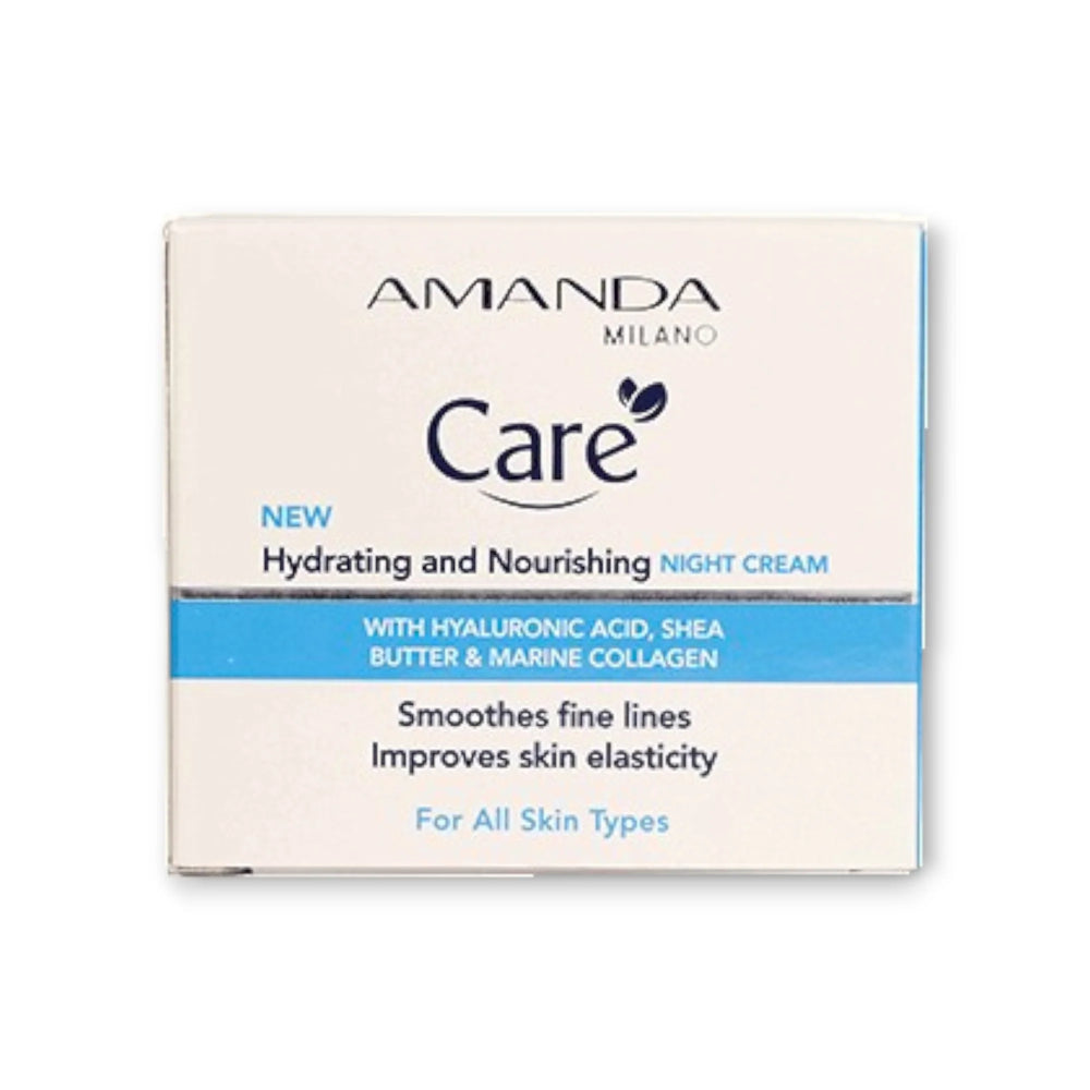 Amanda Night Cream 50ml Moisturizer and Nourisher Hyaluronic and Shea