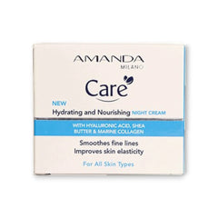 Amanda Night Cream 50ml Moisturizer and Nourisher Hyaluronic and Shea