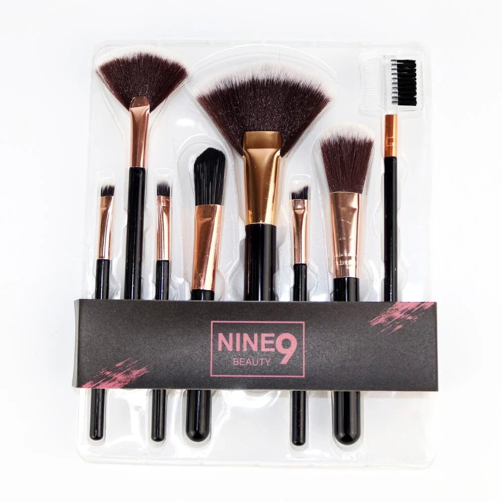 Nine Beauty Complexion 8Pcs Brush Kit