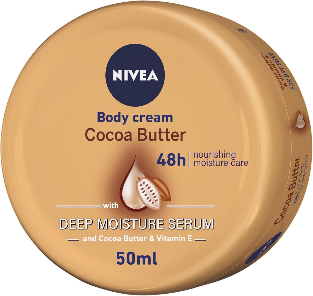Nivea Body Cream Dry Skin Cocoa Butter and Vitamin E 50ml