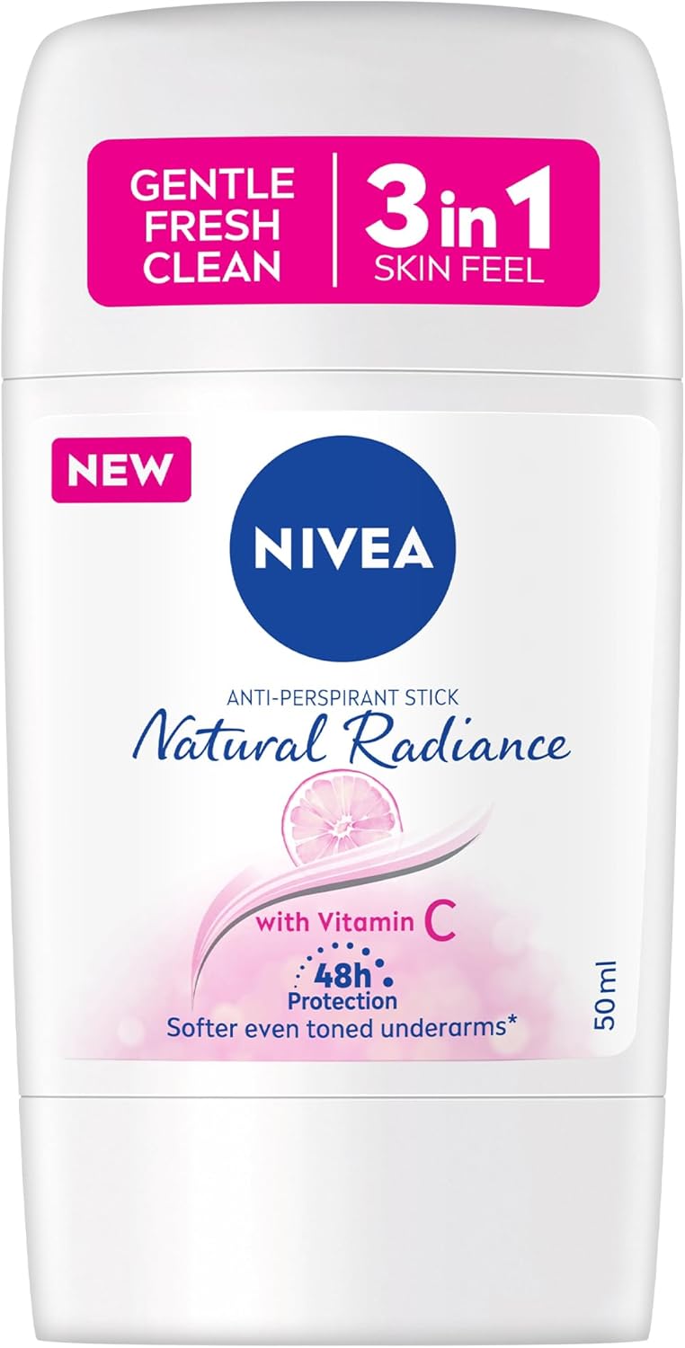 Nivea Natural Radiance Woman Anti-Perspirant Stick 50ml