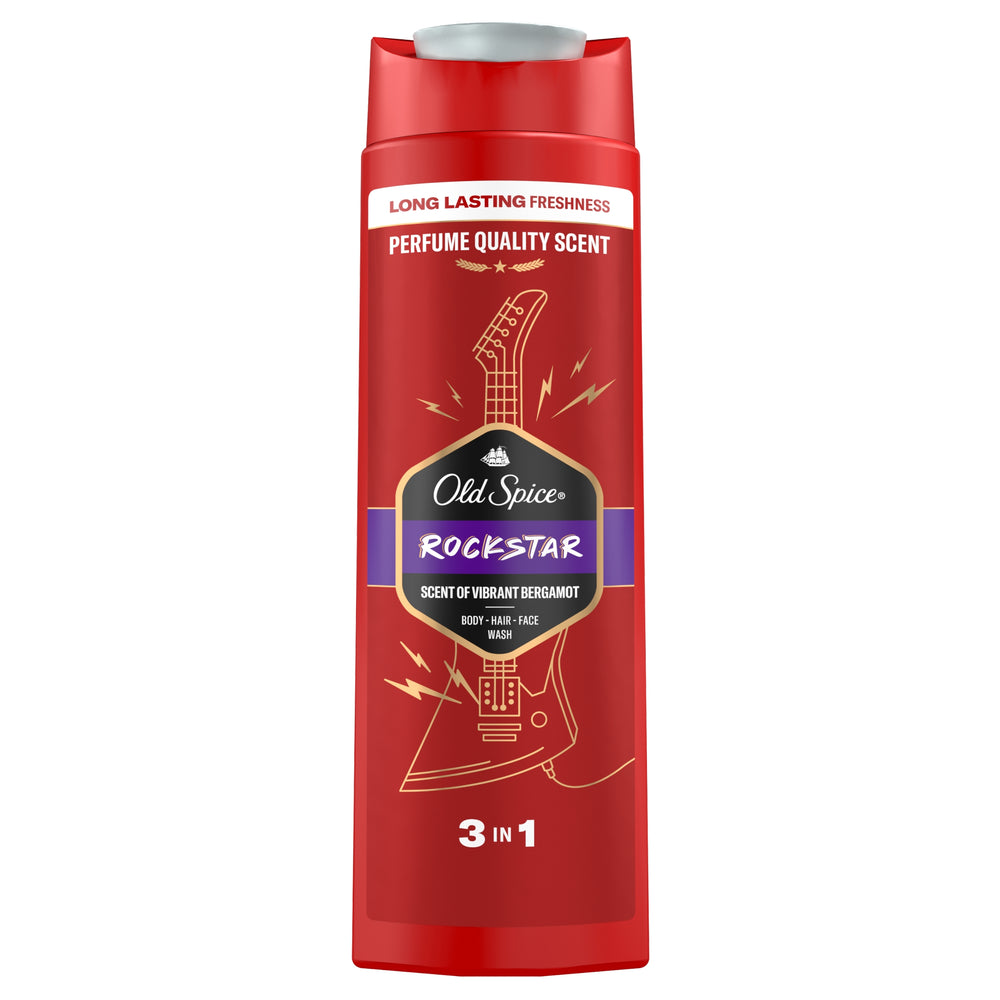 Old Spice Rockstar 3-1 Shower-Gel 400 ml