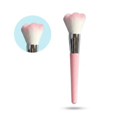 Shein Pink Flower Shaped Blush Brush