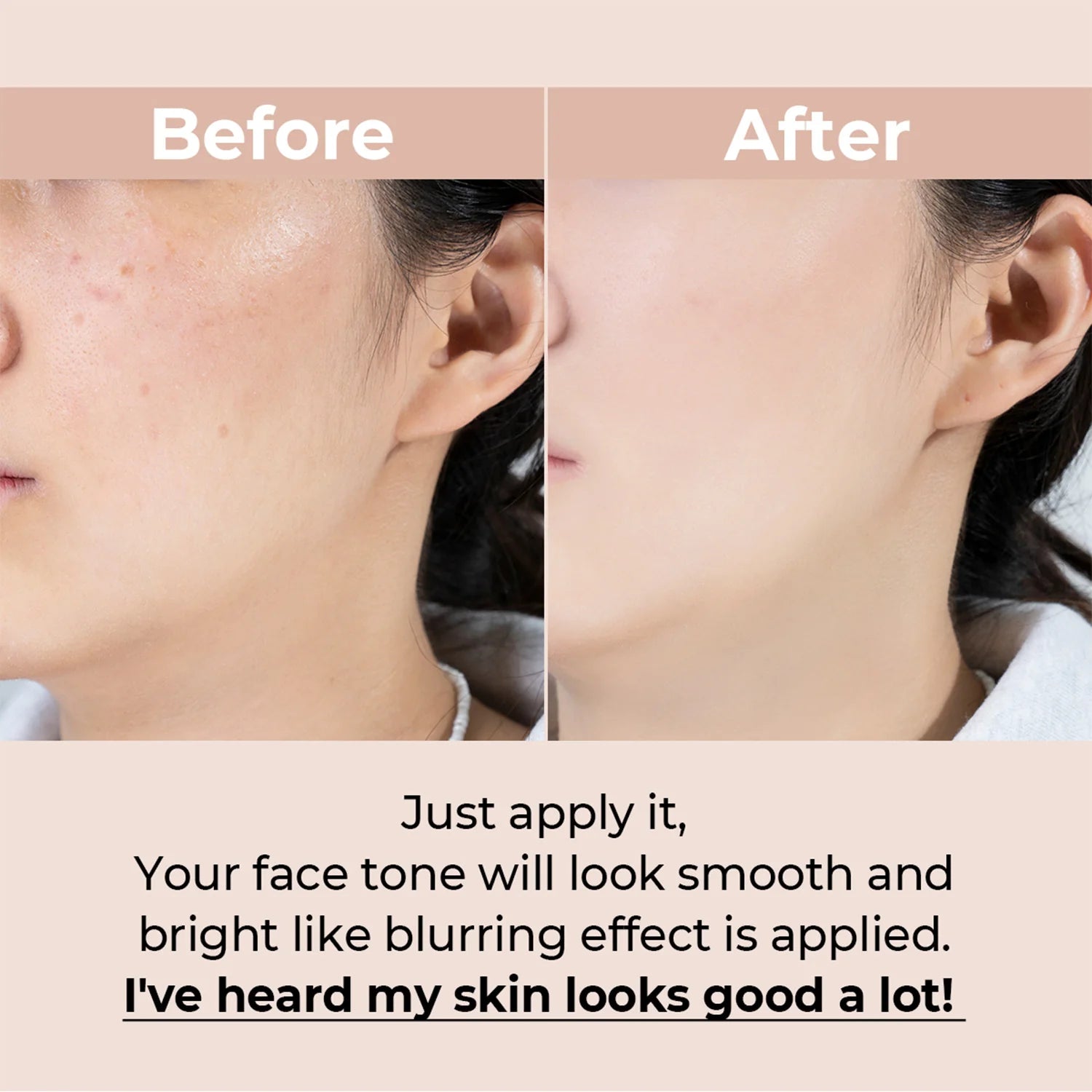numbuzin No.3 Porcelain Base-skip Tone Up Beige 50ml