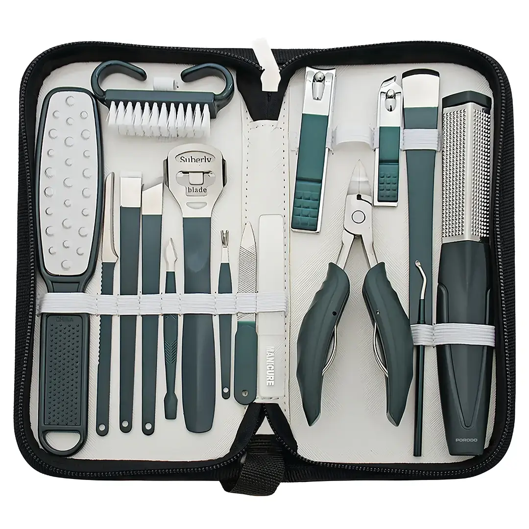 Professional Manicure & Pedicure Grooming Kit