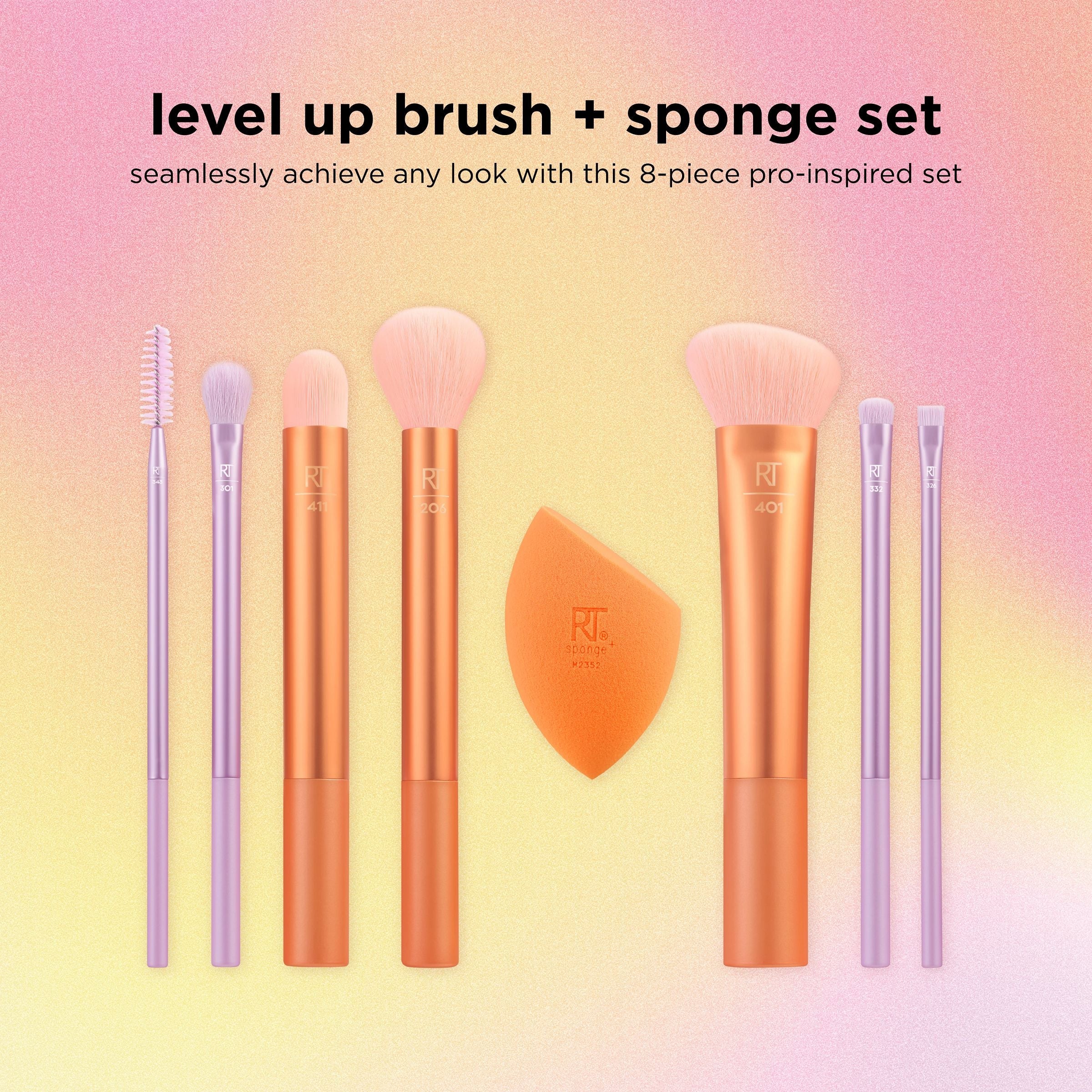 Famo Beauty Level Up Brush + Sponge Set