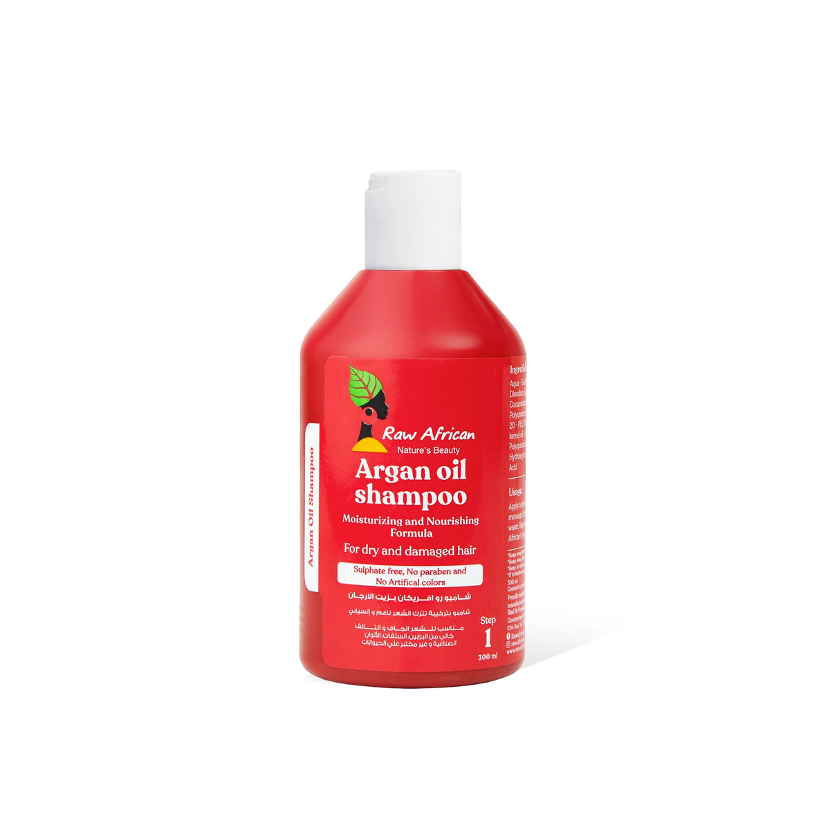 Raw African Shampoo Argan oil 300 ml