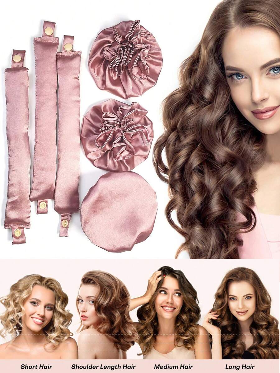 Re.MooN Heatless Hair Rollers Set