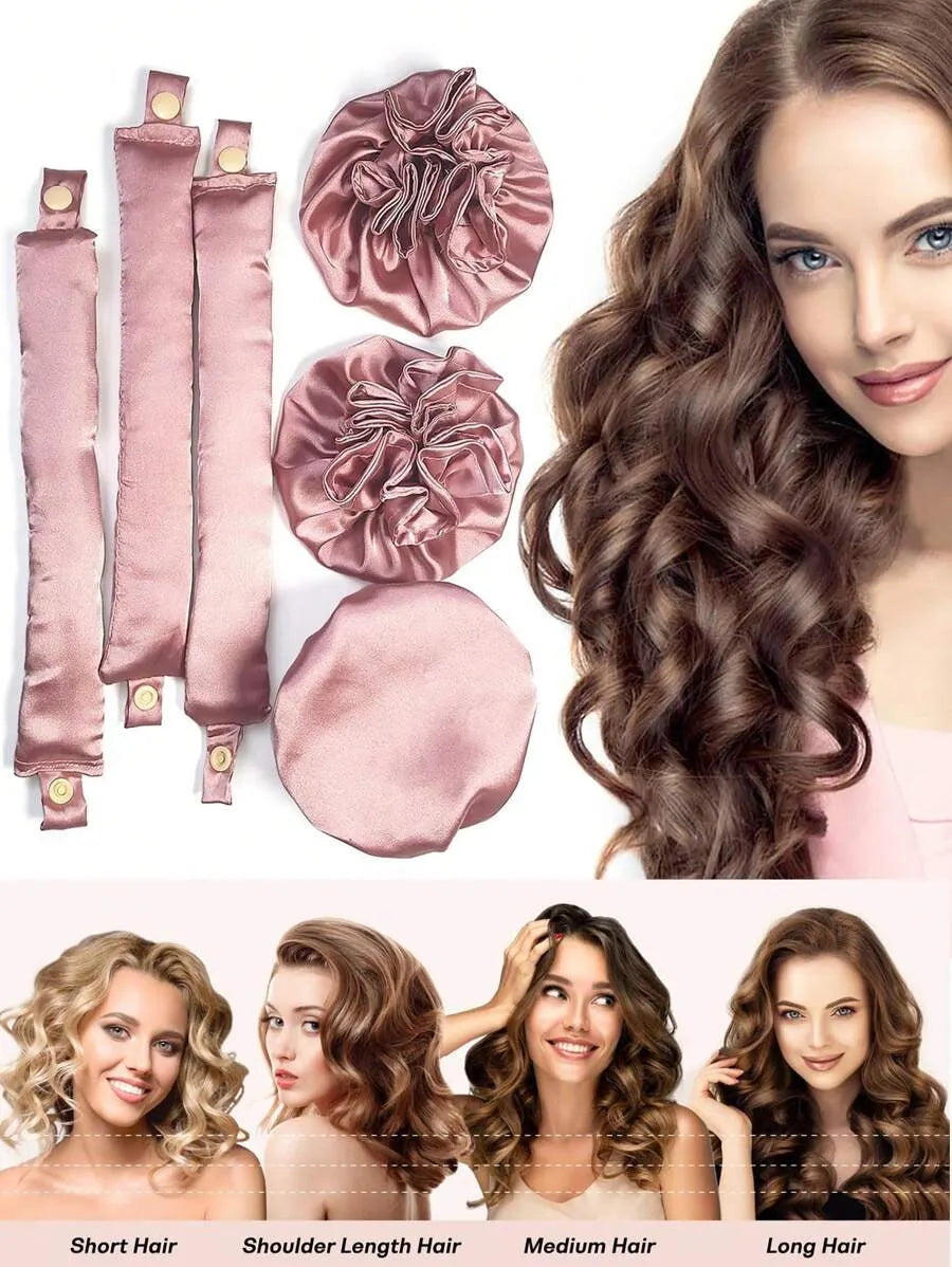 Re.MooN Heatless Hair Rollers Set