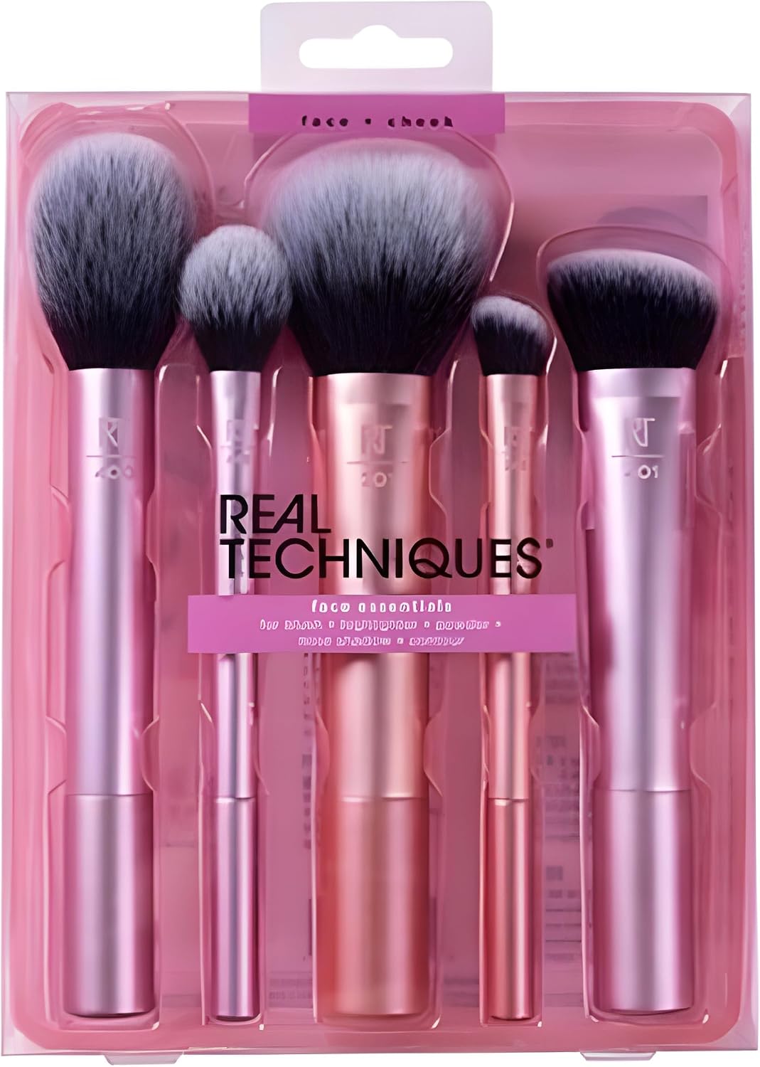 Real Techniques 5pcs Face Essentials Makeup Brush
