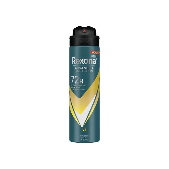 Rexona Men Advanced Protection 72H+ Antiperspirant Deodorant V8 Spray - 150ML