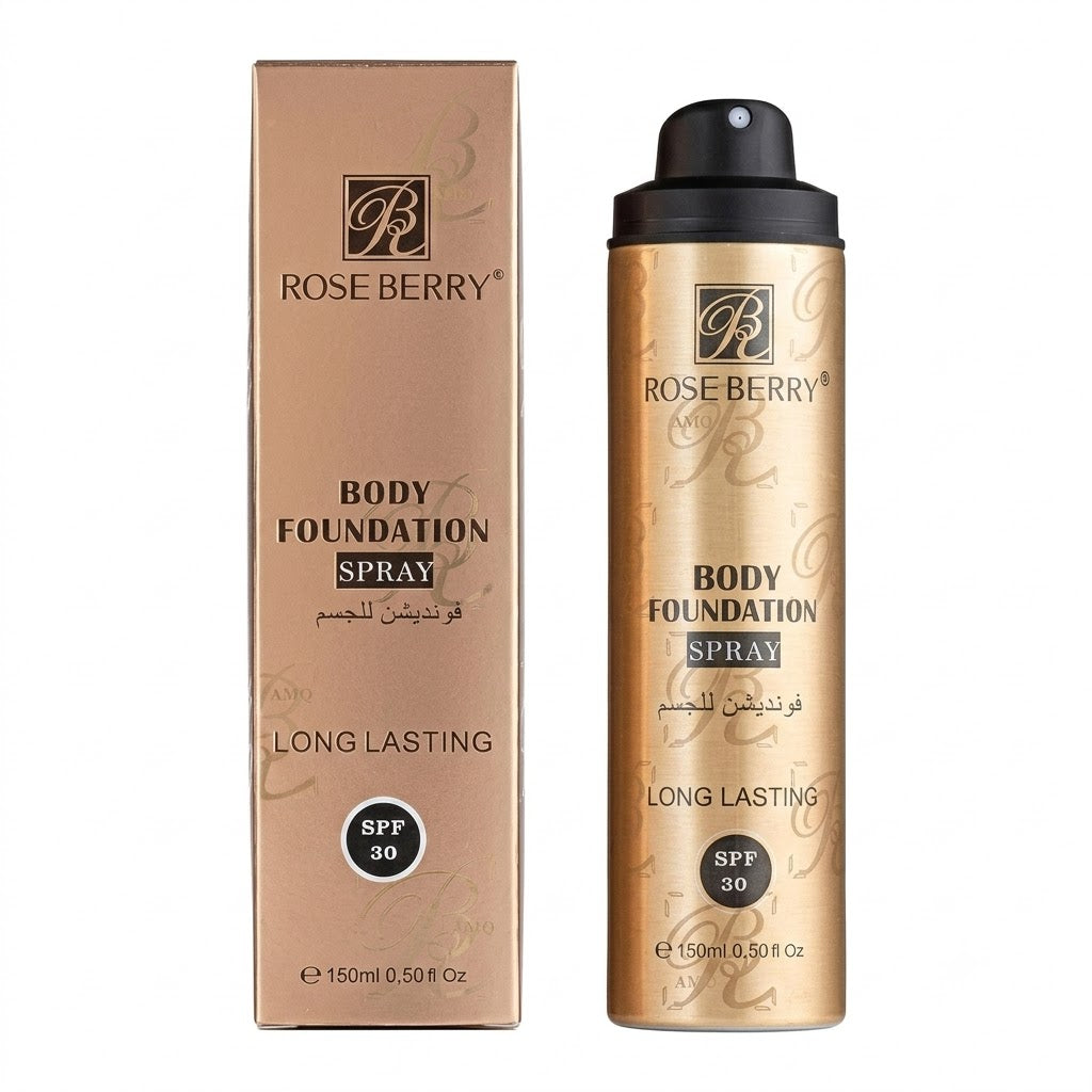 Rose Berry Body Foundation Spray SPF30