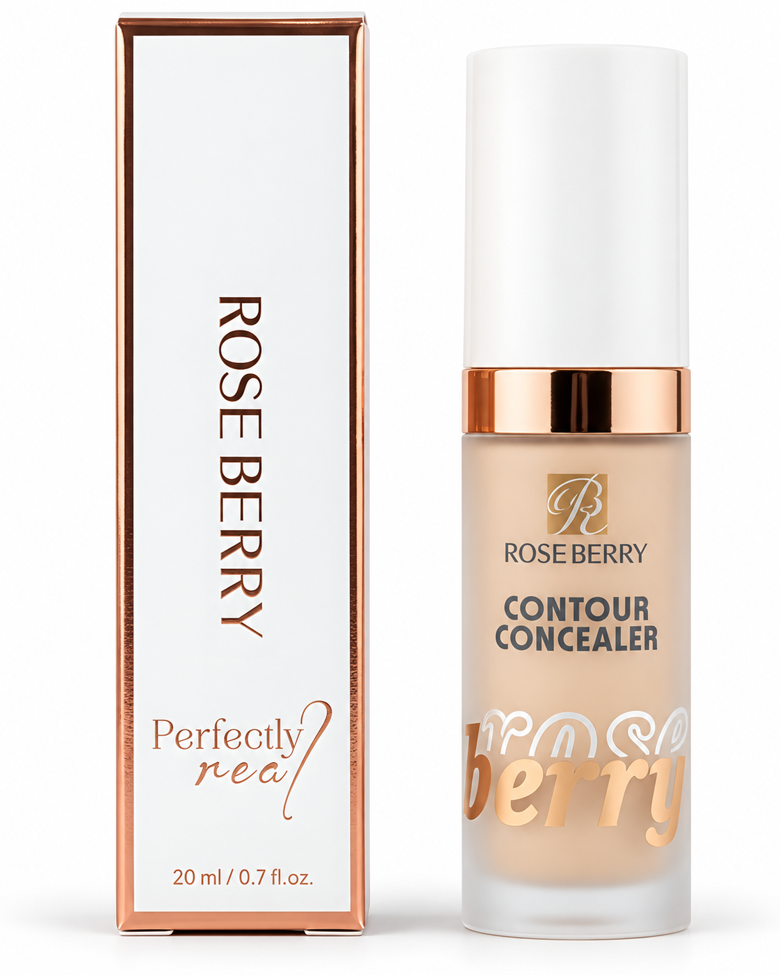 Rose Berry Perfectly Real Contour Concealer 20 ml