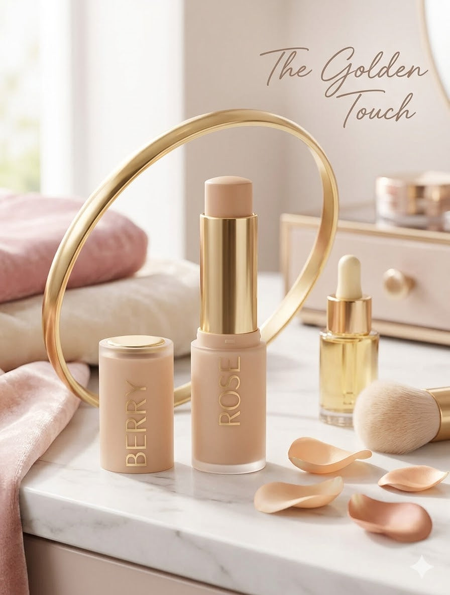Rose Berry Skin Magnet High Coverage Foundation Stick and Concealer Stick