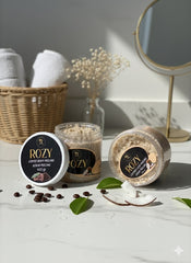Rozy body scrub Coconut & vanilla &musk 400g