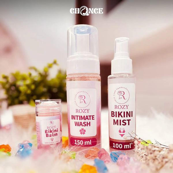 Rozy care set for sensitive areas