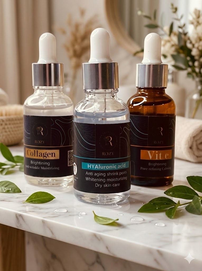 Rozy set serum Hyaluronic Acid Collegen Vitamin C