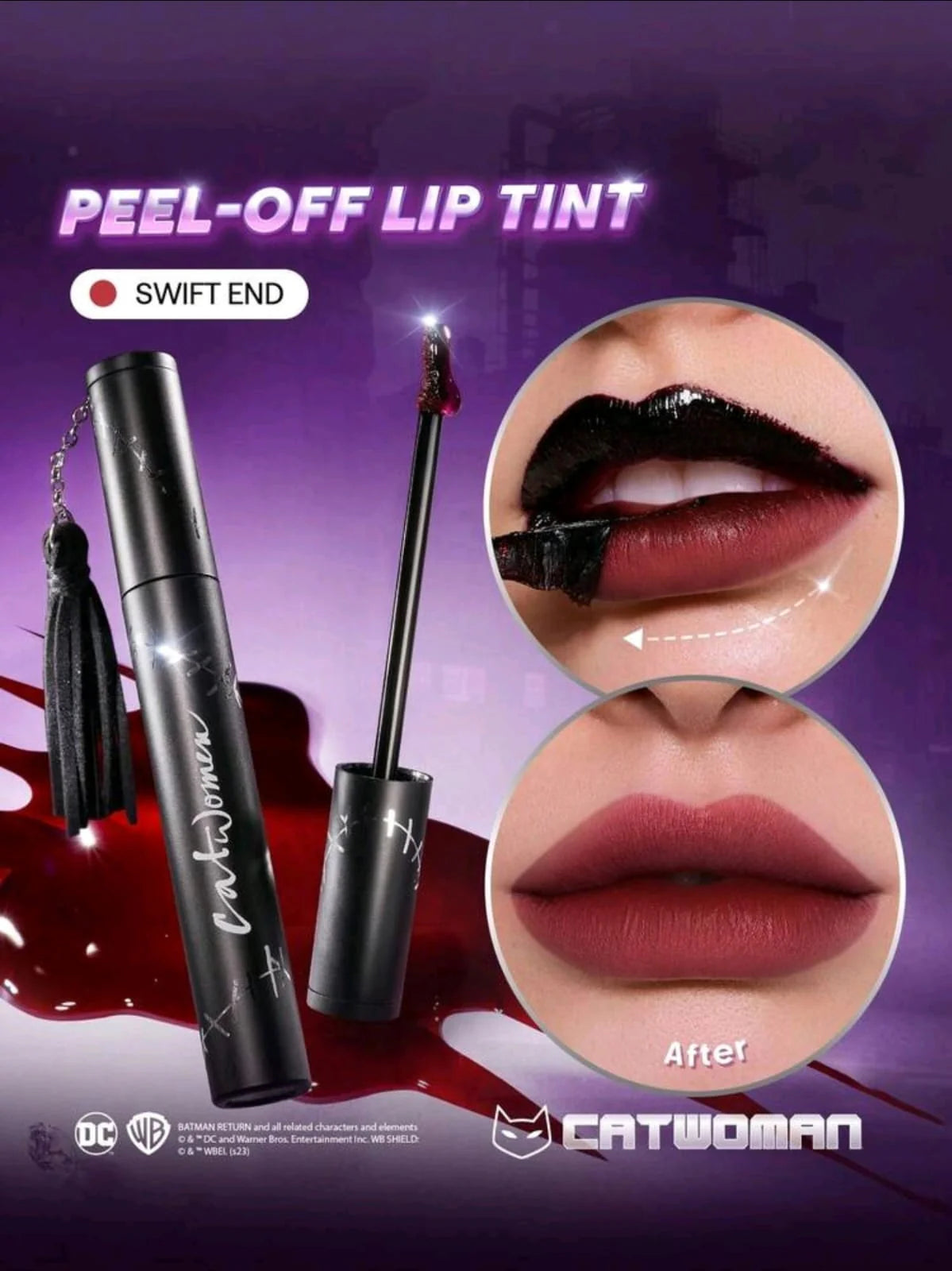 SHEGLAM CATWOMAN I Am Not A Kitten Peel-Off Lip Tint


