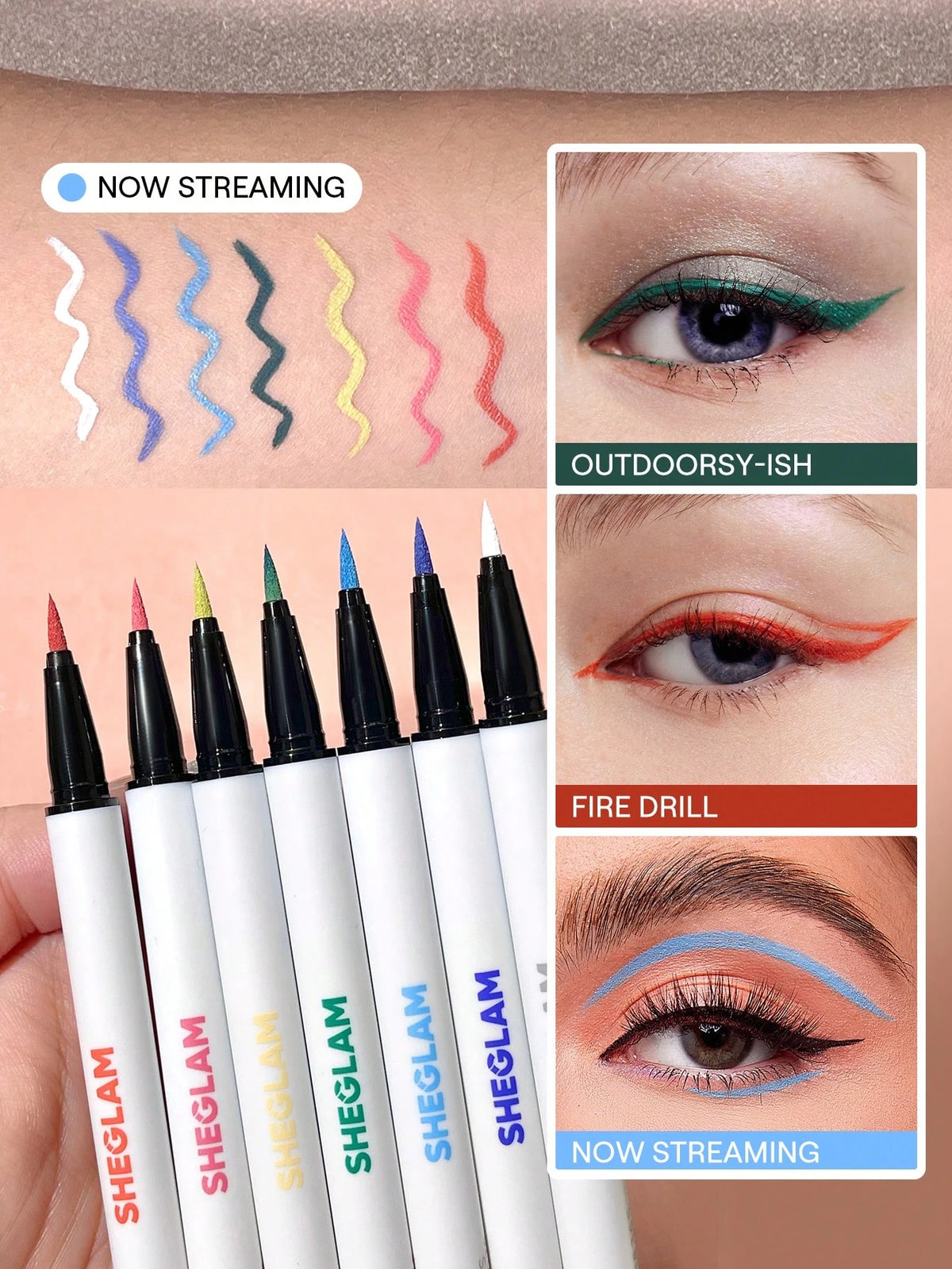 SHEGLAM COLOR CRUSH LIQUID EYELINER