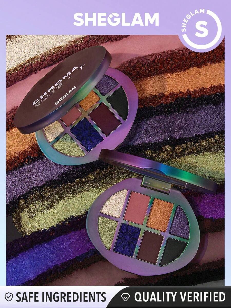 SHEGLAM Chroma Zone Eyeshadow Palette-Velocity