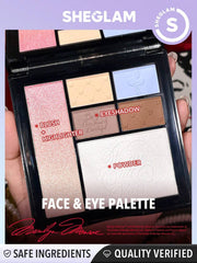  SHEGLAM Day Dreamer Face and Eye Palette Marilyn Monroe