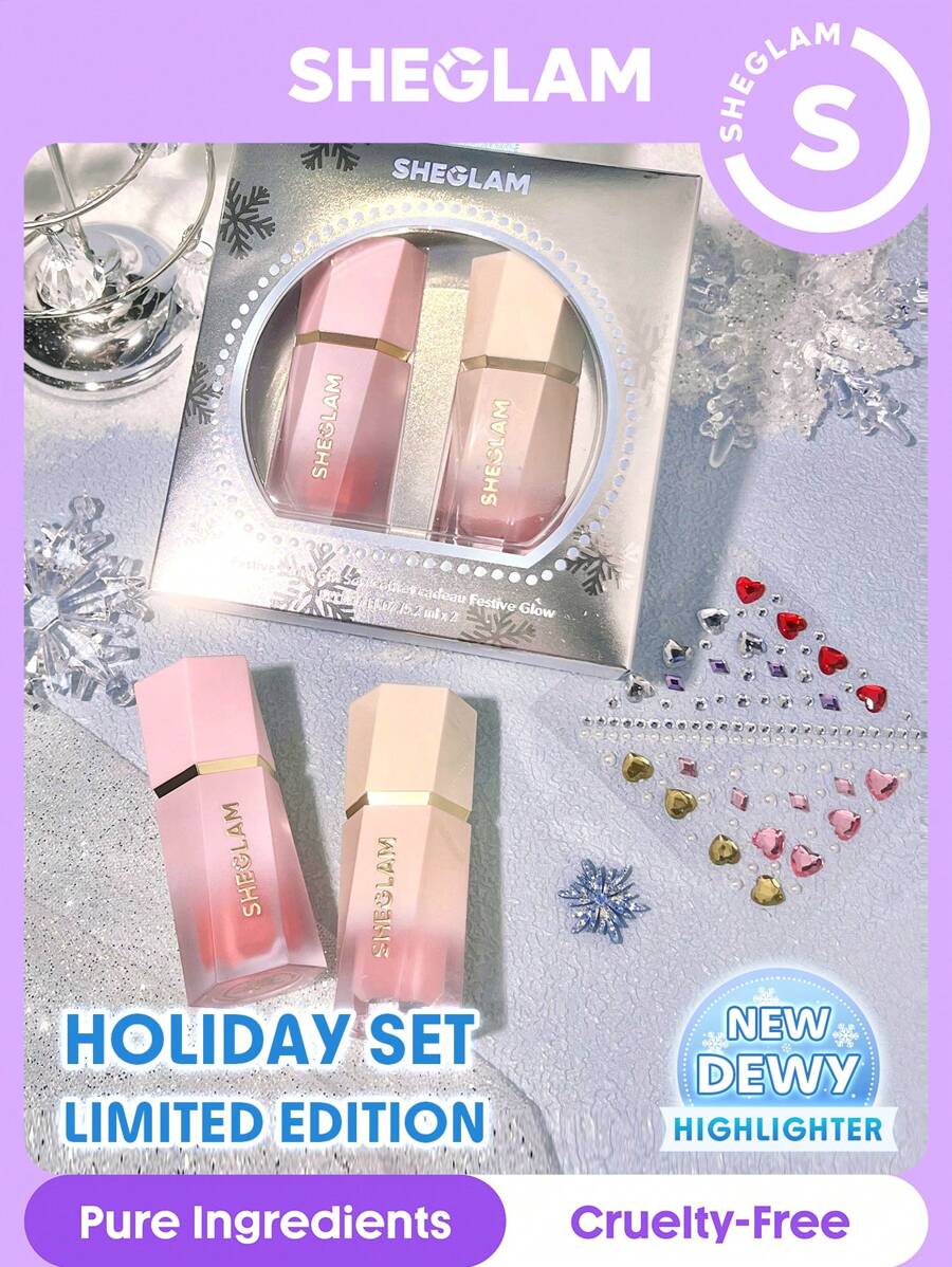 SHEGLAM Festive Glow Gift Set