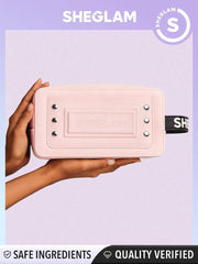 SHEGLAM Glow & Go Makeup Bag Cute Pink