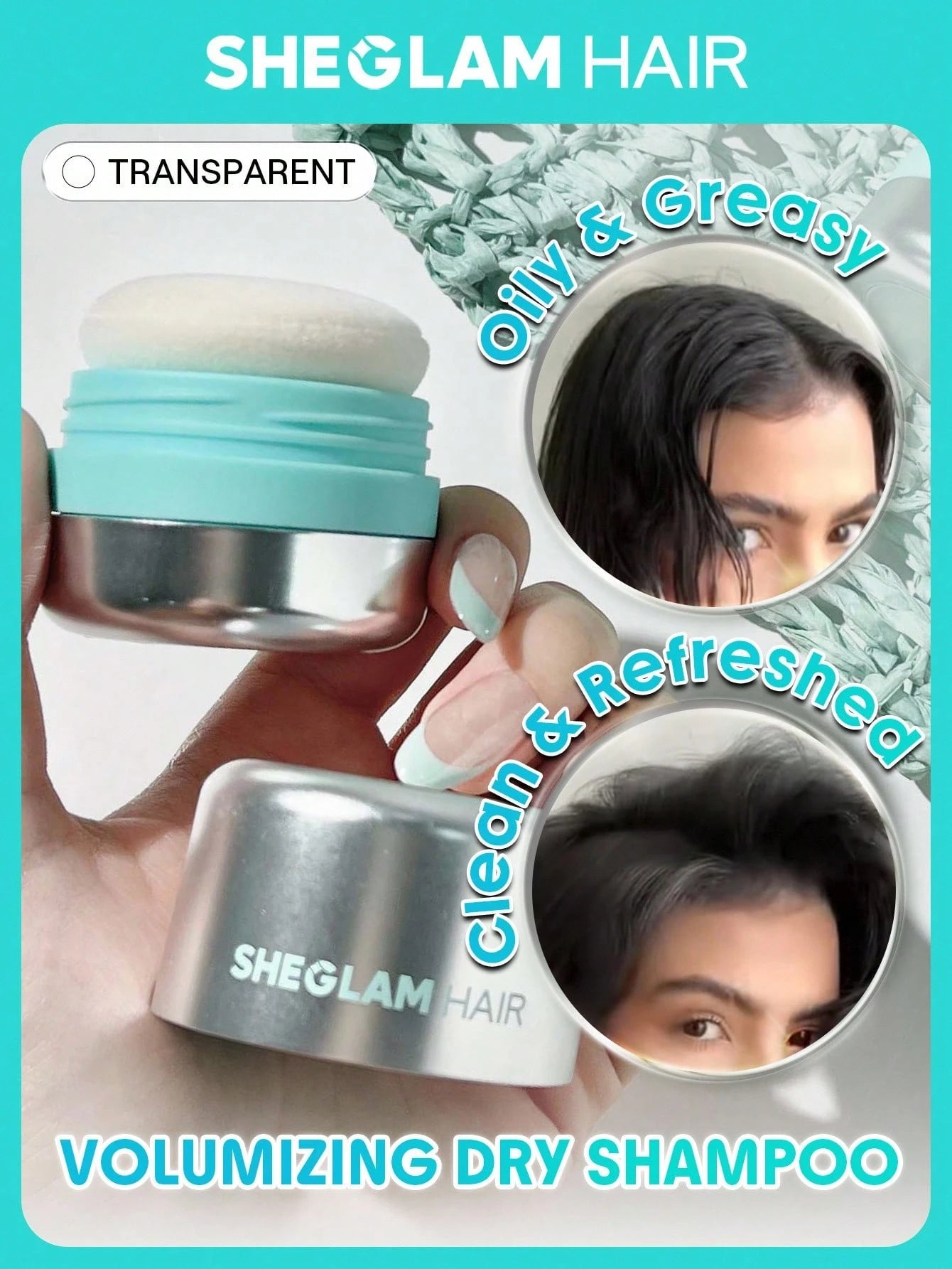 SHEGLAM HAIR Minty Fresh Volumizing Dry Shampoo 6.5g
