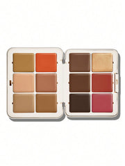 SHEGLAM Multifunctional Face Palette-Mocha Sculpt 12-Color