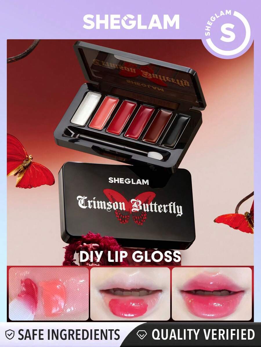 SHEGLAM Phantom s Kiss Lip Gloss Palette
