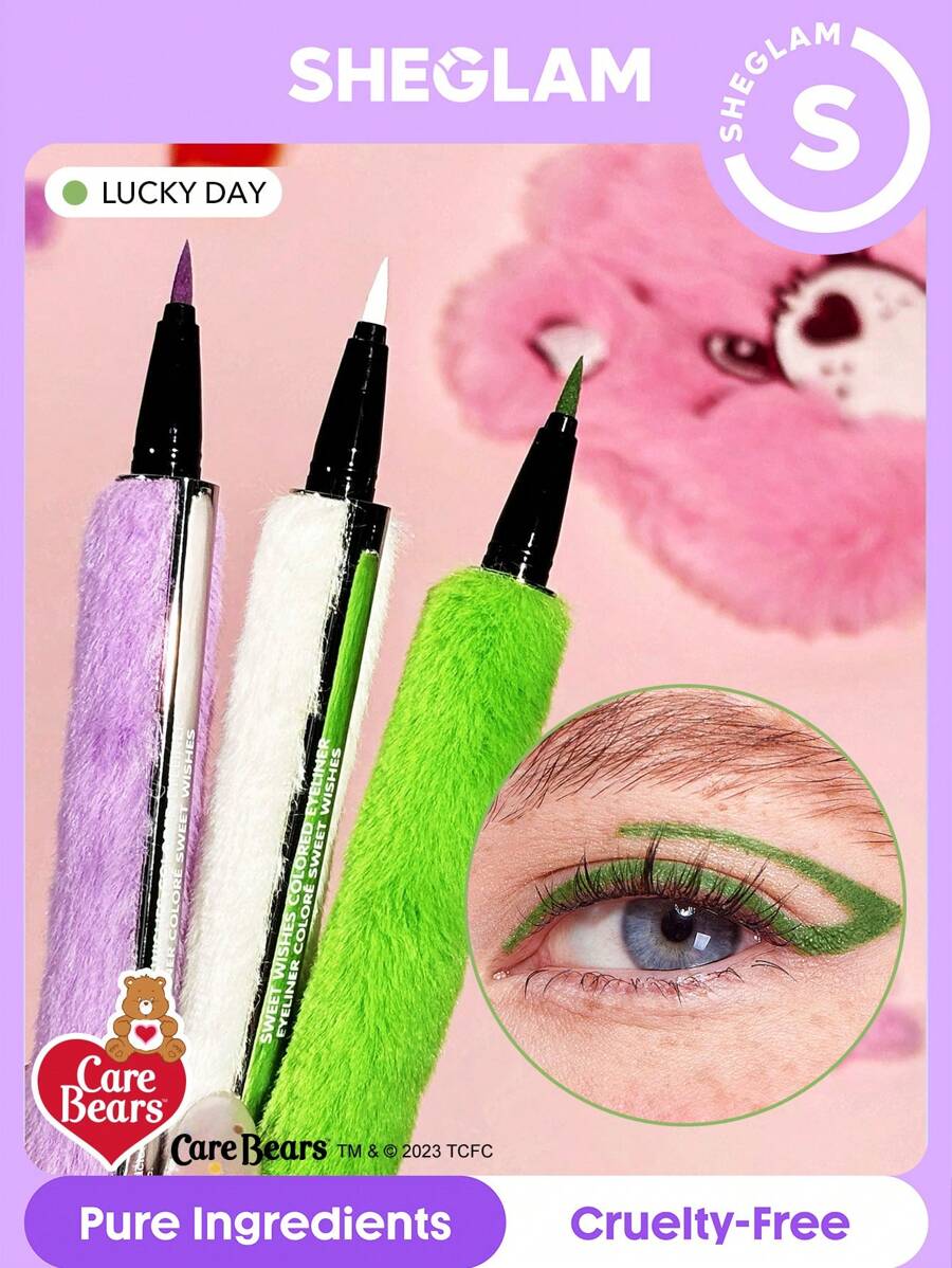 SHEGLAM Sweet Wishes Colored Eyeliner Care Bears