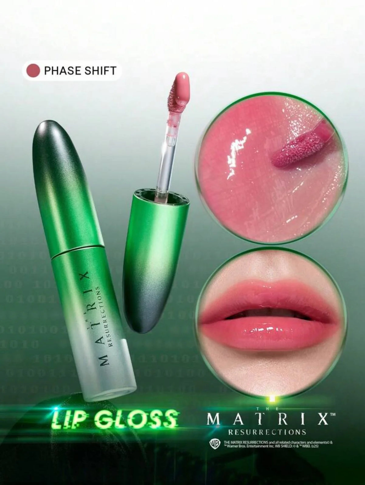 SHEGLAM The Matrix Resurrections Slowmo lip gloss