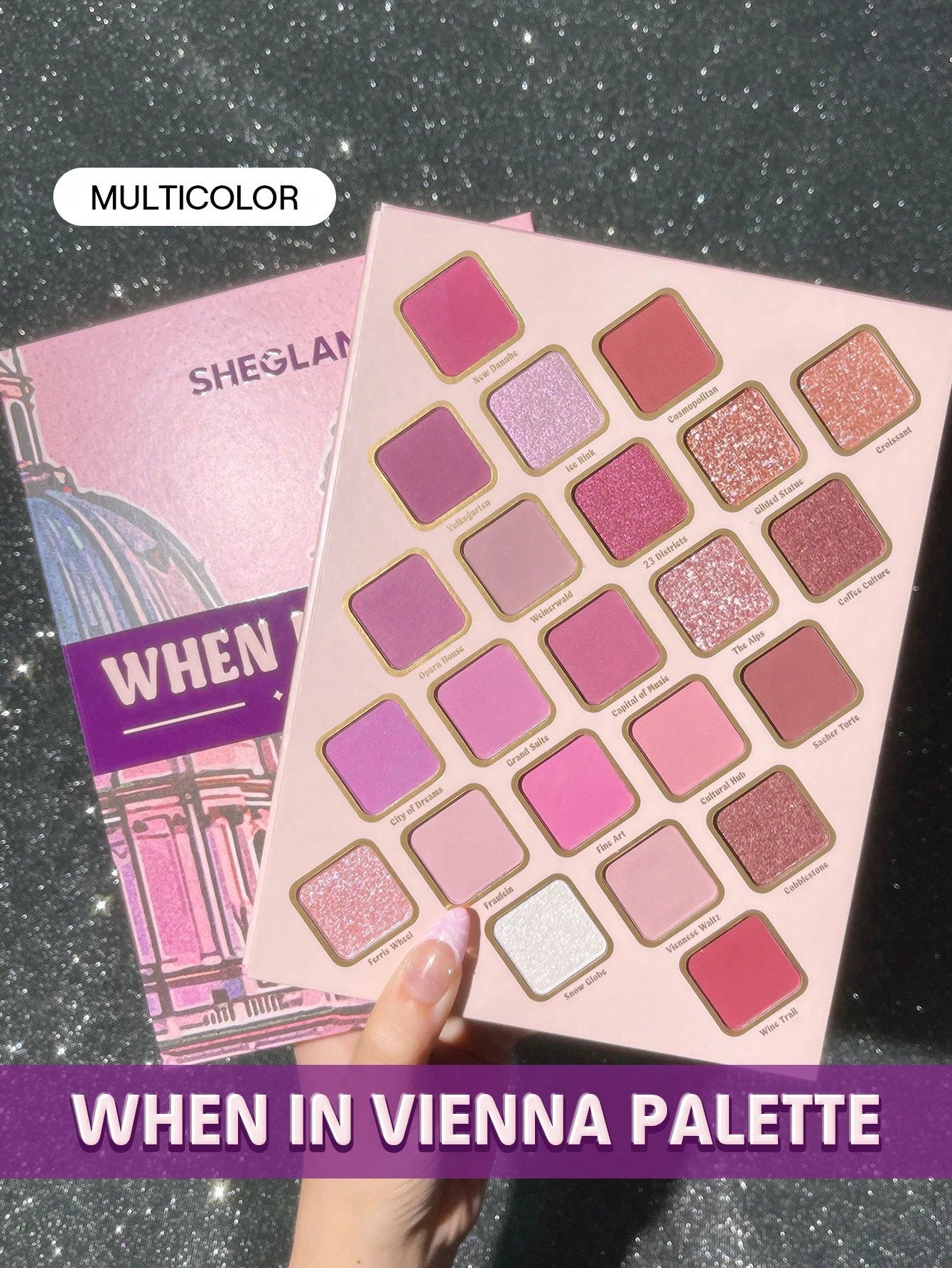 SHEGLAM When In Vienna Palette 23 Clolor


