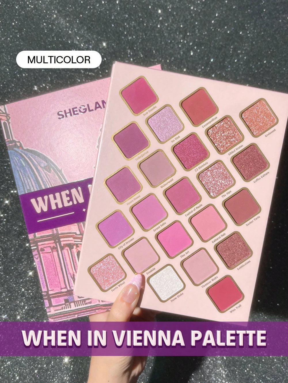 SHEGLAM When In Vienna Palette 23 Clolor


