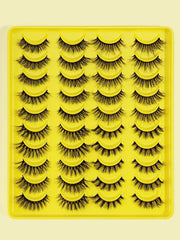 SHEIN MAGEFY MAGEFY 20 Pairs Of Natural Full Mixed Style Eyelashes
