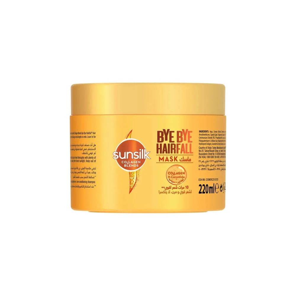 SUNSILK BYEBYE HAIRFALL HAIR MASK 220ML