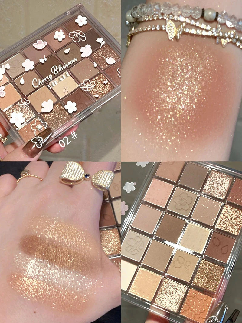 Shein DIKALU 20-Color Eyeshadow Palette 055-2