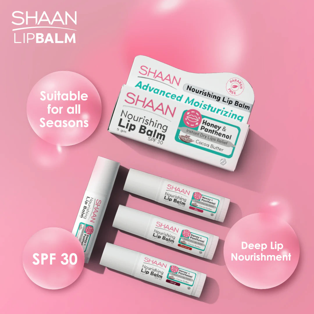 Shaan nourishing lip balm SPF +30 Cocoa butter