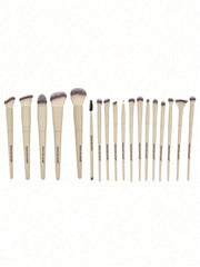 SheIn 18-piece pink makeup brush set