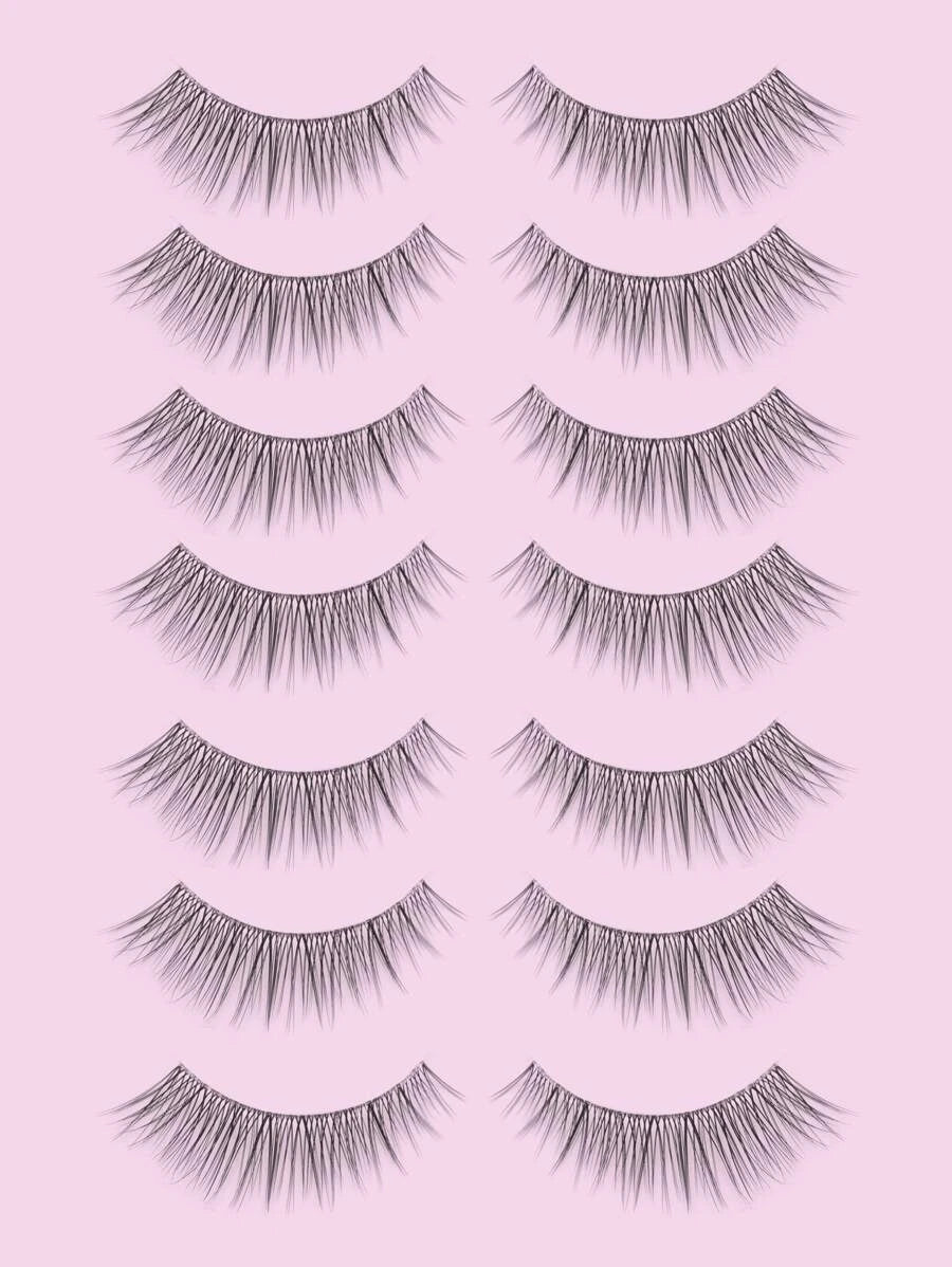 SheIn Eyelashes Kit of 7 Pairs of False Eyelashes (mgy72)