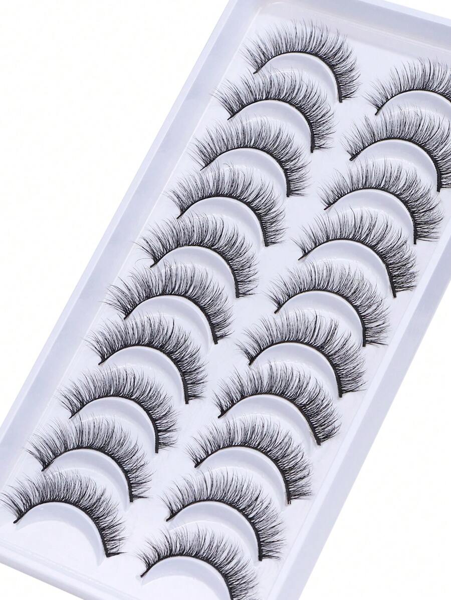SheIn Eyelashes Set of 10 Pairs of False Eyelashes (525)