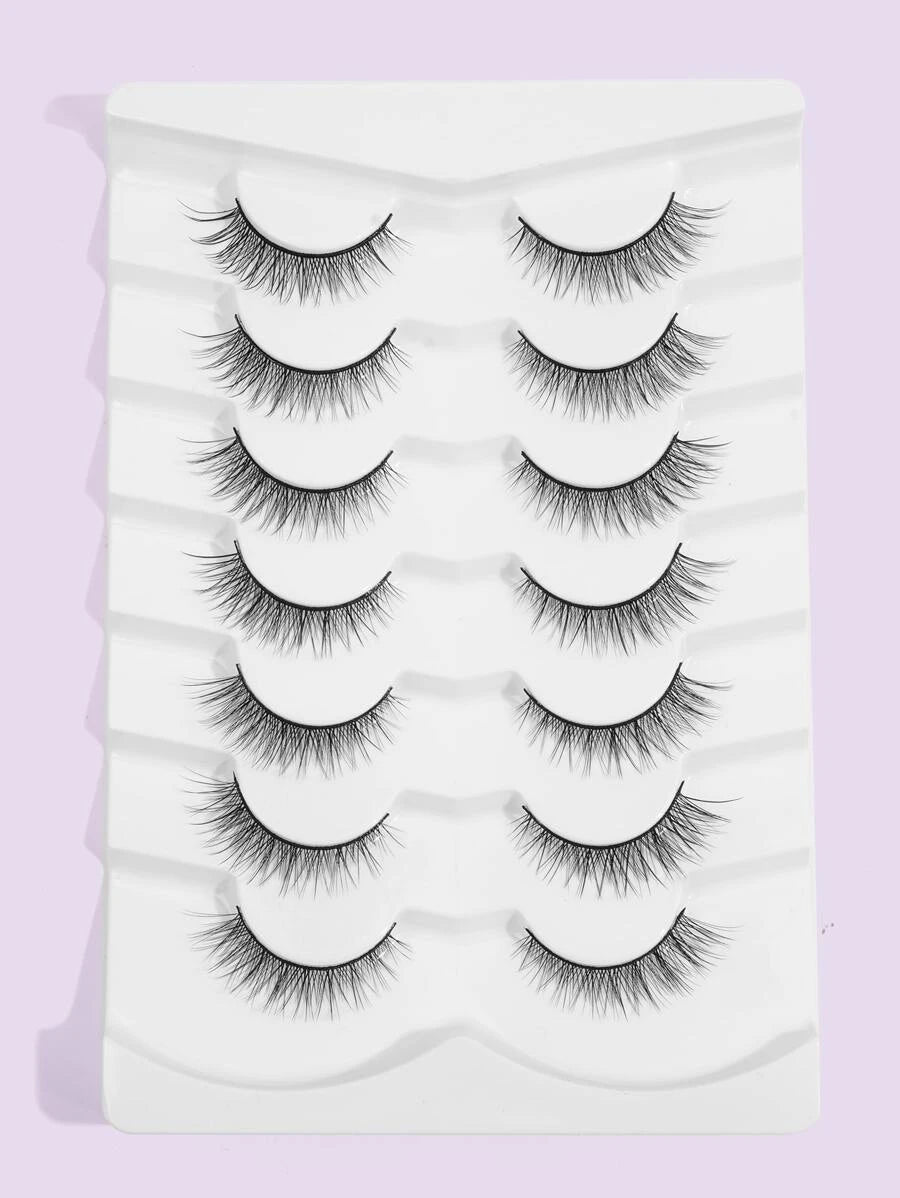 SheIn Eyelashes Set of 7 Pairs of False Eyelashes (W7)