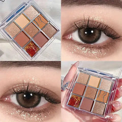 SheIn Korean eyeshadow palette 9 colors - 03