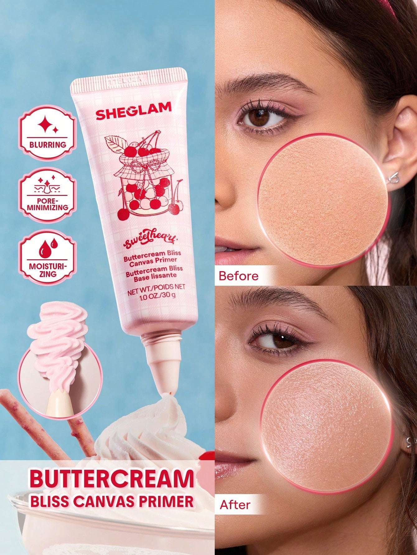 Sheglam Buttercream Bliss Canvas Primer