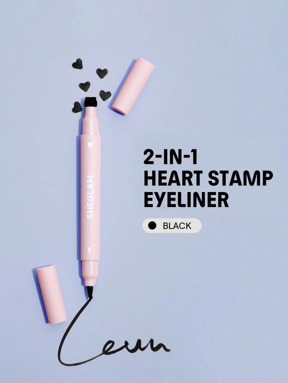Sheglam 2-in-1 Stamp Heart and Eyeliner