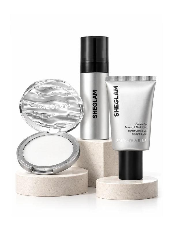 Sheglam Camera On Primer & Setting Spray & Powder